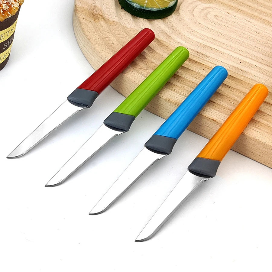 ytools 4PCS kitchen household fruit knife Outdoor cutting vegetables,